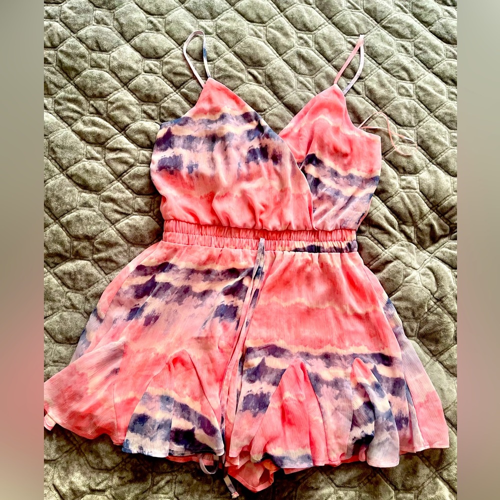 Francesca’s Ruffled Romper